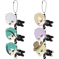 【中古】ぬいぐるみマスコット・ぬいぐるみバッジ 全6種セット 「ディズニー ツイステッドワンダーランド ててコレ2」