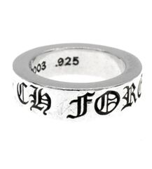 クロムハーツ CHROME HEARTS 【 6mm SPACER FOREVER 】 スペーサー フォーエバー シルバー リング s4283のサムネイル