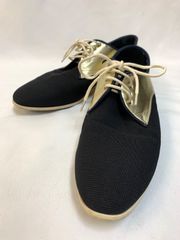CHANEL　シャネル　CC　ココマーク　レースアップシューズ　フラット　パンプス 　シューズ　靴