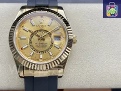 【今日特価】Rolex ロレックス スカイドゥエラーシリーズ RingCommand 三角溝紋ベゼル