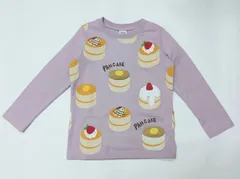女の子 長袖Tシャツ 100cm 知育服 チークルーム ケーキ 新品