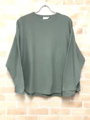 【中古】 handvaerk ハンドバーク ロングスリーブ Tシャツ 長袖 カーキ S 111398256のサムネイル