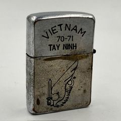 ジッポー ZIPPO ベトナムジッポー 1967年前期 空挺科章 使えます ヴェトナムジッポー