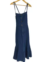 リー Lee サロペット マーメイドスカート インディゴ デニム レディース JPN：S 