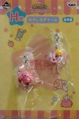 [중고] 키홀더 마스코트 (캐릭터) 커비 & 데코레이션 무적 캔디 재미있는 매력 [이치 반 쿠지 스타 커비 sweet party] H 상