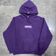 2025年最新】supremeボックスロゴパーカーパープルの人気