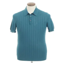 【新品】タリアトーレ TAGLIATORE ハイゲージコットン 半袖ポロニット ブルーグリーン系【サイズ50】【メンズ】のサムネイル