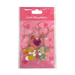ディズニー ペア キーチェーン【とんすけ＆ミスバニー】 東京ディズニーリゾート TDR