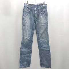 ◇ Levi's リーバイス フロントボタン　ローライズ　ストリート ジーンズ サイズW27/L31 ブルー系 レディース E  【1506130001423】