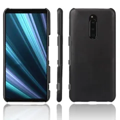Xperia 1 ケース SO-03L SOV40 エクスペリア１  レザー ハード ケース 【Color】 ブラック