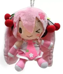 桜ミク　ふわふわキーチェーンマスコット　セット 初音ミクだけのスペシャルアソートになって「ふわふわキー
