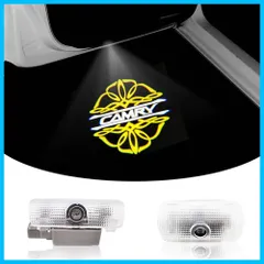 Wxoauck 2個セットドア高輝度 Toyota トヨタ エスティマ 50系 Estima ロゴ カーテシランプ カーテシライ 2025年最新トヨタ ドア カーテシライト TOYOTA 送料無料の人気