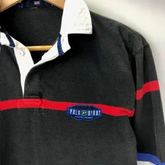 90年代 POLO SPORT RALPH LAUREN 国旗タグ　サイズM FADE 06061107 01