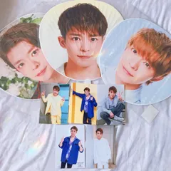 [貴重]⭐️ キンプリ 公式⭐️岸優太 ジャンボうちわ 3枚 公式写真セット