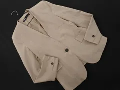 ZARA ザラ ノーカラー ジャケット size36/ベージュ ◇■ レディースのサムネイル