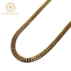 【新品】喜平ネックレス K18 18金 750 6面ダブル 100.2g 60cm 7.2mm キヘイ チェーン 金ネックレス 造幣局検定マーク 100g 50cm メンズ アクセサリー