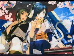 【中古】タペストリー ハク＆クオン 甘露樹 描き下ろしB2タペストリー 「PS4/Switchソフト ドカポンUP! 夢幻のルーレット」 WonderGoo購入特典