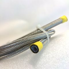 AN4 1m 燃料ホース オイルラインホース　パイプチューブステンレス 編組 PTFE