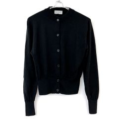 JOHN SMEDLEY　ジョンスメドレー　ニットカーディガン　Sサイズ　ブラック系