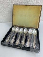 シルバー スプーン 6本セット 未使用品 レトロ アンティーク C542