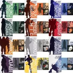 【中古】クリアファイル 全12種セット A4クリアファイル・ステッカーセット 「一番くじ 僕のヒーローアカデミア ～突入～」 J賞