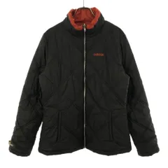 アディダス リバーシブル 中綿ジャケット M グレー×オレンジ adidas レディース 古着 【240207】