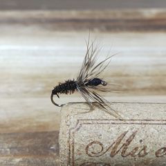 ■ELK■　逆さ毛鉤　雉羽根　ピーコック　7本　テンカラ　完成品フライ