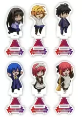 【中古】アクリルスタンド・アクリルパネル [単品] 集合 ミニアクリルフィギュア(6個セット) 「PS4/Switchソフト MELTY BLOOD： TYPE LUMINA ゲーマーズ限定版」 同梱特典