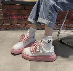 厚底 スニーカー ロープ 韓国 ストリート 原宿系 衣装 Y2K 靴 オルチャン ダンス K-POP HIPHOP レディース vii4w193742