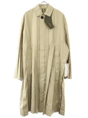 sacai サカイ 23SS Cotton Gabardine コットンギャバジンプリーツトレンチコート 23-02944M ベージュ 2のサムネイル