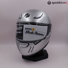 ZEALOT　ブレードランナー　SOLID SILVER　XLサイズ　BRJ0013　フルフェイスヘルメット