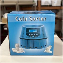 サンコー 電動オートコインカウンター 自動 硬貨 計算機 CNCT82BT 高速 コイン仕分け 箱付き【CA0420-1】
