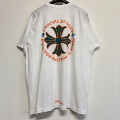 CHROME HEARTS Miami Art Basel Exclusive CH Plus クロムハーツ マイアミ アート バーゼル 限定 CHプラス 白 ホワイト 半袖 Tシャツ トップス メンズ レディース XLサイズ ほぼ未使用