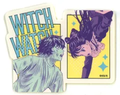 【中古】シール・ステッカー 宮尾音夢＆真神圭護(ウィッチウォッチ) 「週刊少年ジャンプ ステッカーコレクション-Buddy-」