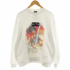 KITH x STAR WARS キスxスターウォーズ Hoth Crewneck スウェット トレーナー 注文 KHM030212 ホワイト/ブルー  XL 店舗受取可