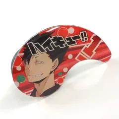 【中古】バッジ・ピンズ(キャラクター) 黒尾鉄朗 ピンバッジ 「ハイキュー!!」 セブンイレブン限定 ハイキュウ特典