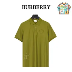 【今日WTO】Burberry バーバリー BBR 24ss 胸麦穂刺繍ポロ-FI43
