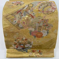 服部織物 袋帯 オリエント更紗 プラチナ本金箔24K フォーマル 中古品 服部織物 袋帯 オリエント更紗 プラチナ本金箔24K フォーマル