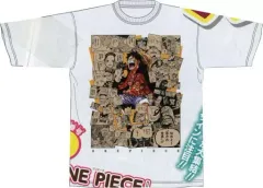 【中古】衣類 集合 Tシャツ ホワイト Sサイズ 「ワンピース」 週刊少年ジャンプ 2022年4月18日号 抽選プレゼント 当選品