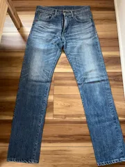 無印良品 ビンテージ復刻 日本製 ストレートデニム W30 美品