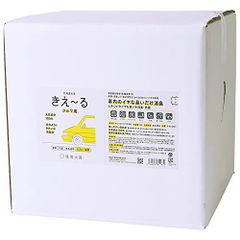 環境大善 きえ～る Dシリーズ クルマ用 消臭 スプレー (詰め替え用 / 20L / 無香料) 車 日本製 天然成分100% 消臭剤 無色透明液