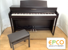 ★68425【電子ピアノ】KAWAI　CA49R　22年製