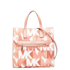 マイケルコース ケンリー トートバッグ ショルダーバッグ 2WAY ピンク PVC レザー レディース Michael Kors【1-0235648】
