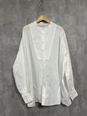 FREAK'S STORE フリークスストア ノーカラー ブラウス シャツ sizeF/白 ■◇ レディース