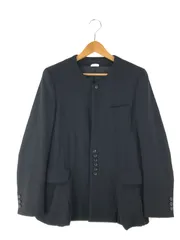 コムデギャルソンオムプリュス2022aw ノマド期　かぶりジャケット黒　試着のみ 最終値引 コムデギャルソンオムプリュス 2022awノマド期