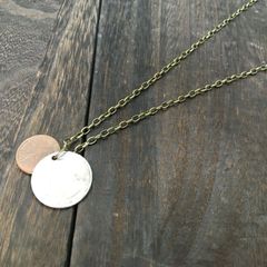 雑貨 コインネックレス アクセサリー LIBATY