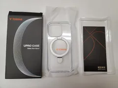 ★TORRAS iPhone 15 Pro ケース Magsafe対応 3万回の開閉認証 縦向き無段階調節 安定性67%向上 永久磁石 5倍の磁気引力 いphone15pro ケース 「UPRO Ostand C」 クリア