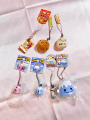 【まとめ売り】 ご当地　ストラップ　お土産　ふじちゃん　温泉たまごちゃん　温泉まんじゅうくん