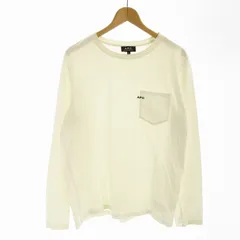 アーペーセー A.P.C. Tシャツ 長袖 ロゴ M 白 ホワイト 25082192702 /EEのサムネイル