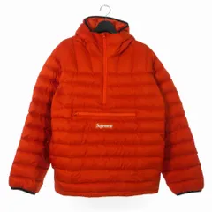 シュプリーム SUPREME 21AW Micro Down Half Zip Hooded Pullover マイクロ ダウン ハーフ ジップ フーディー プルオーバー ダウンジャケット ブルゾン L オレンジ のサムネイル